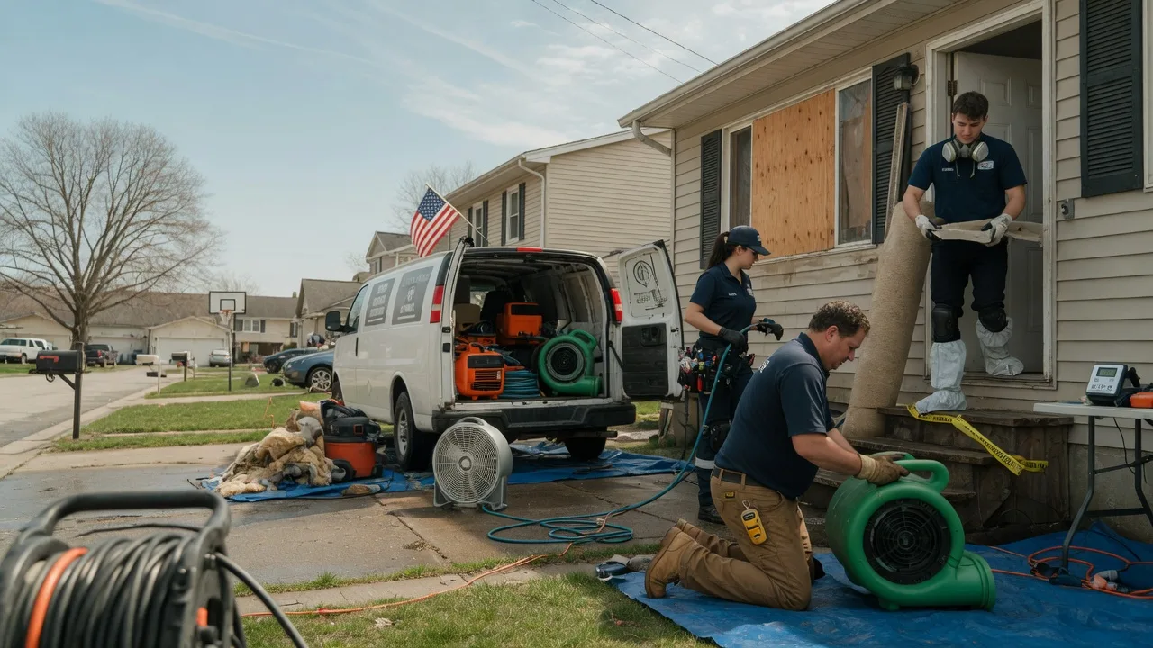 Water Damage Restoration in Brookville, KS near me